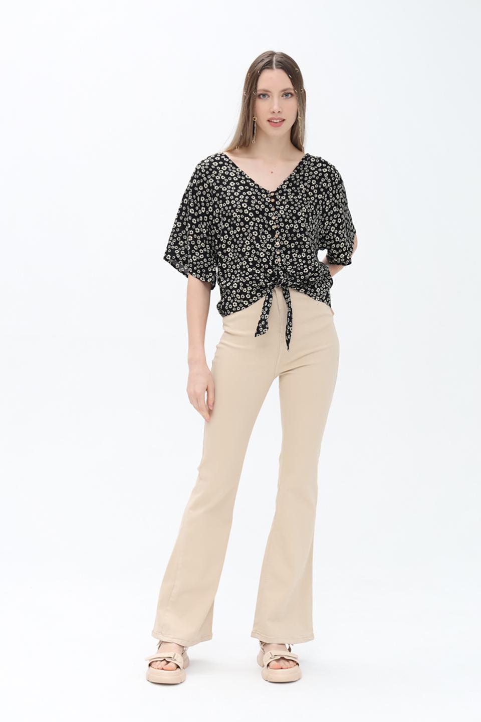 Блуза Alcott с цветочным принтом