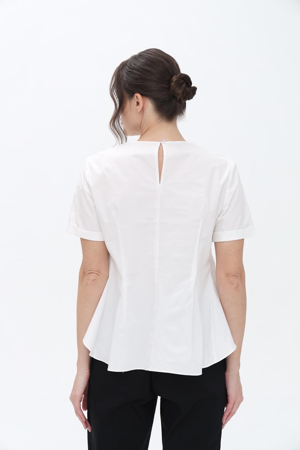 Блуза Apart женская белая асимметричная