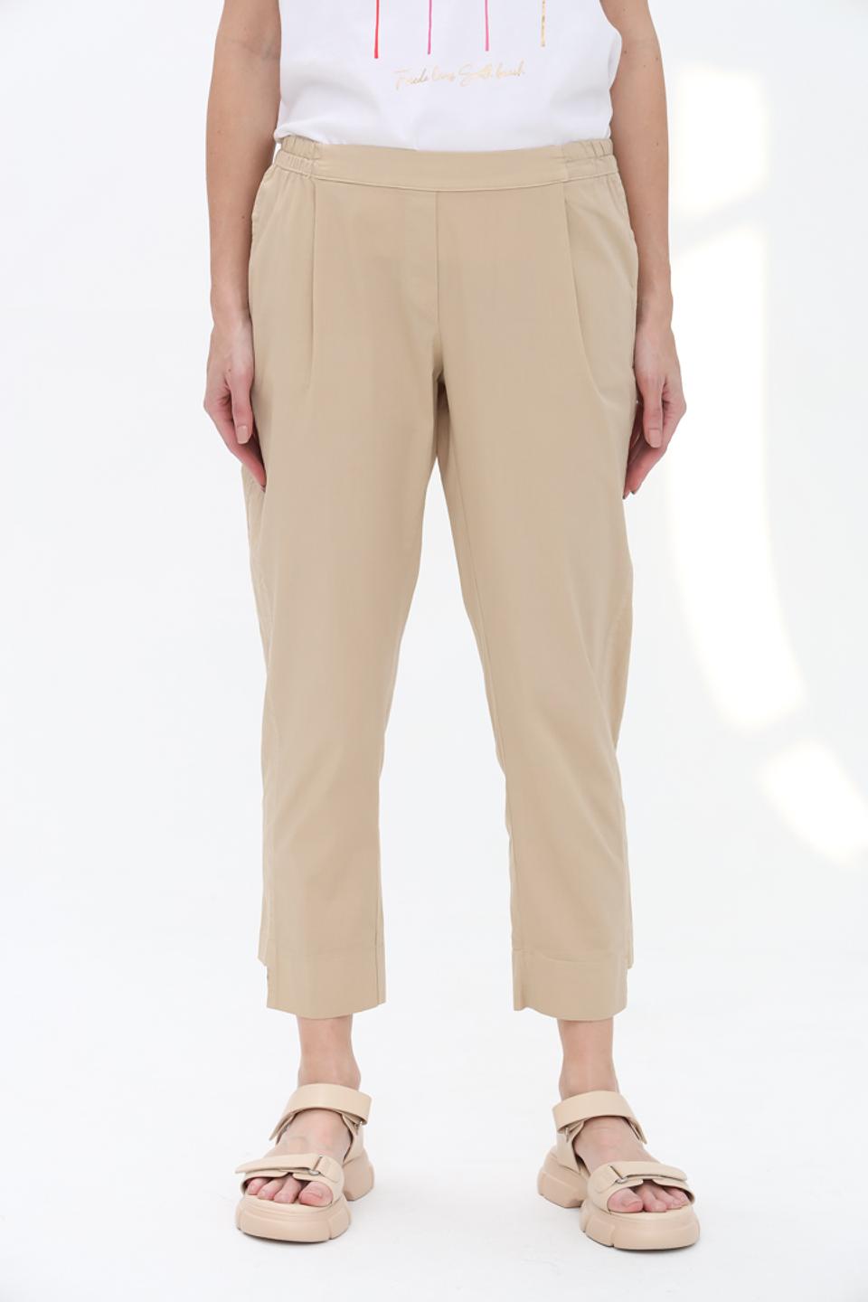 Брюки Lisa Campione бежевые