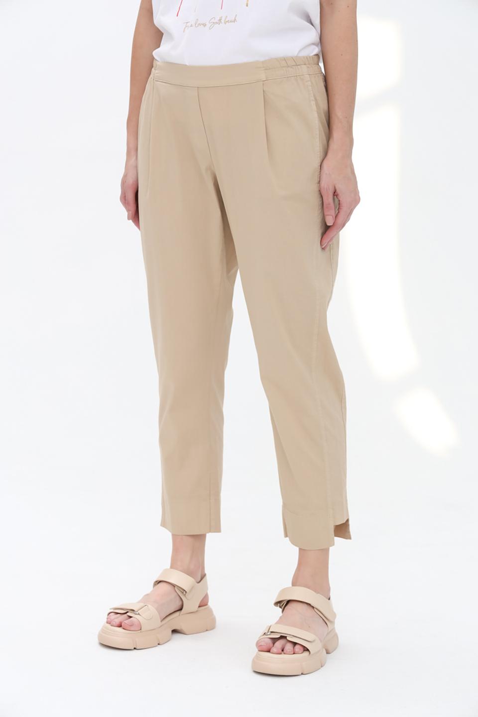 Брюки Lisa Campione бежевые