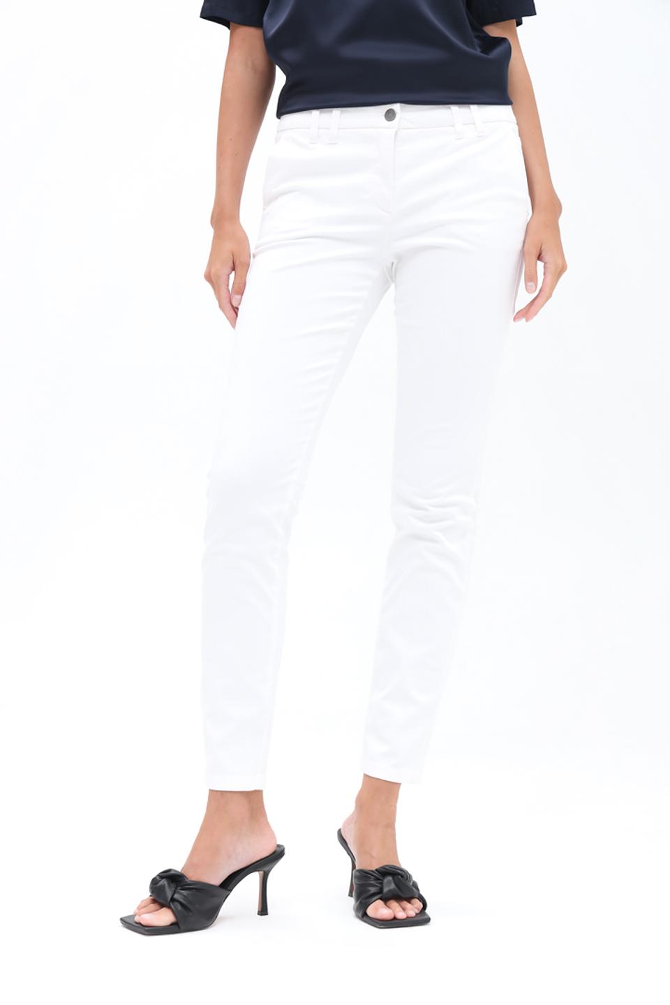 Брюки прямые Luisa Cerano белые