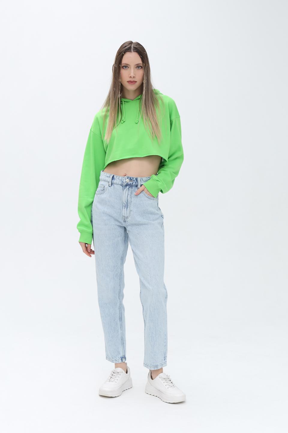 Джемпер Alcott укороченный лайм