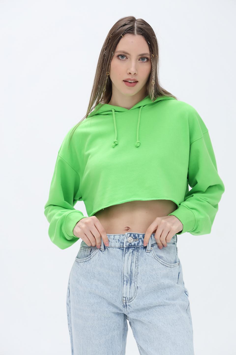 Джемпер Alcott укороченный лайм