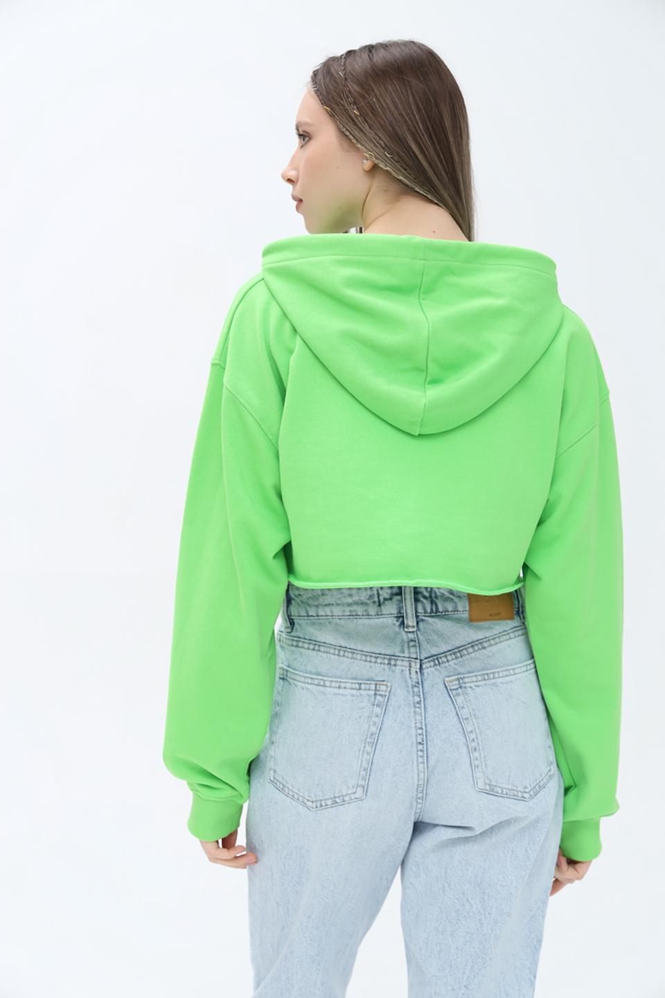 Джемпер Alcott укороченный лайм