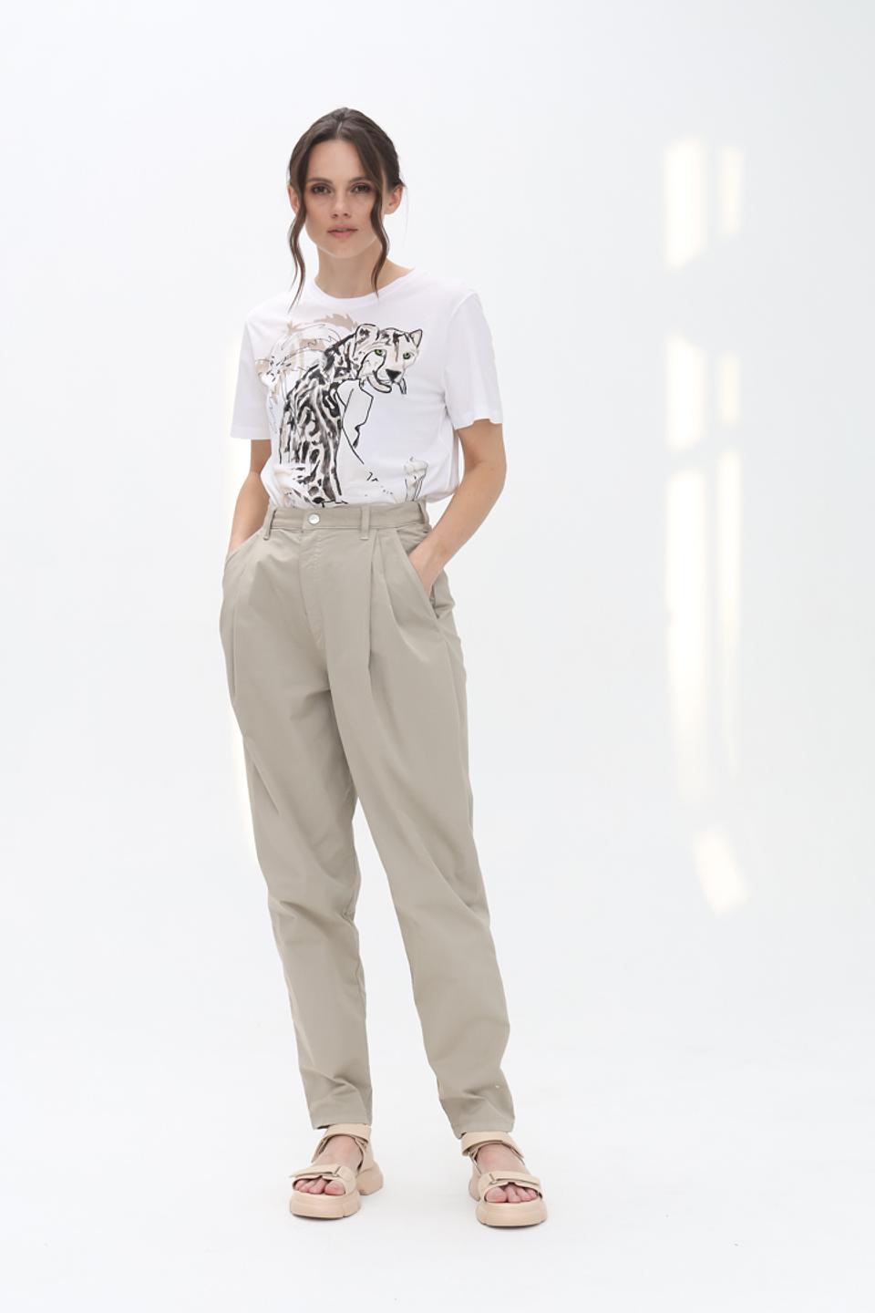 Футболка Marc Cain с принтом тигра