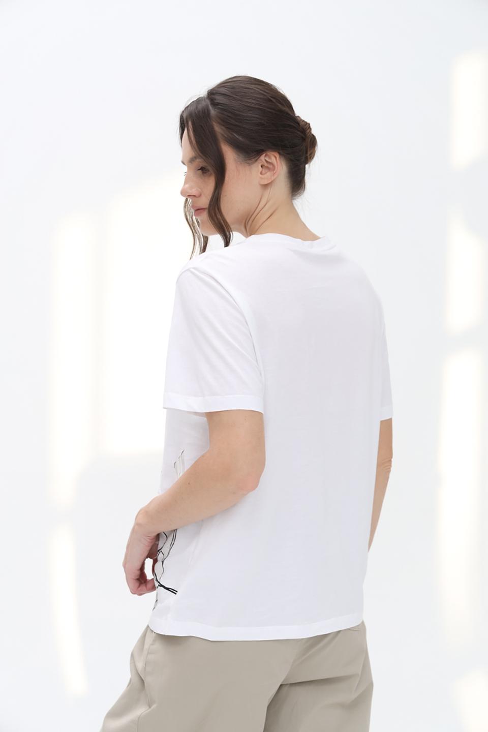 Футболка Marc Cain с принтом тигра