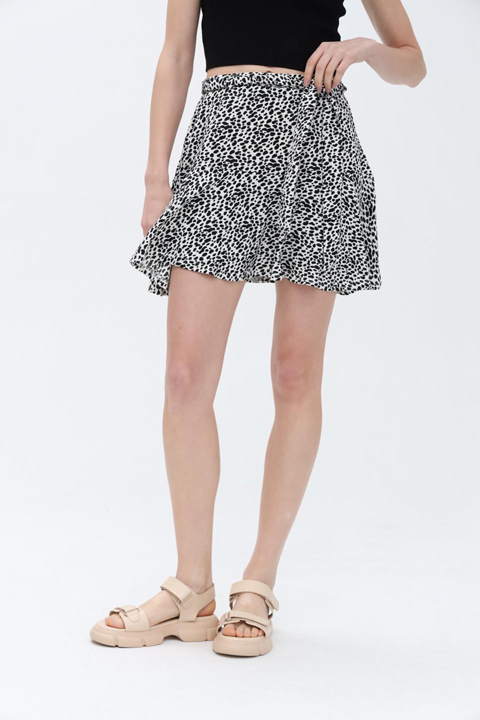 Юбка Alcott с леопардовым принтом