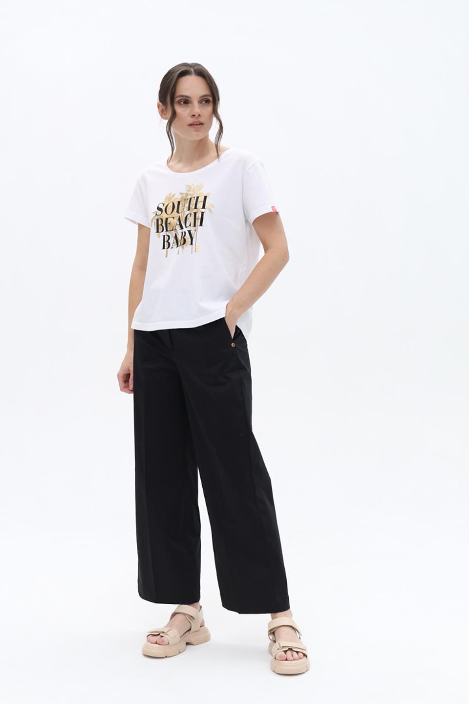 Брюки Penny Black чёрные прямые