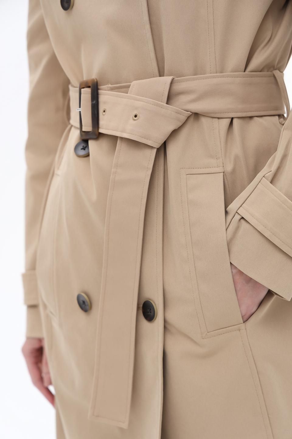 Плащ Tom Tailor бежевый