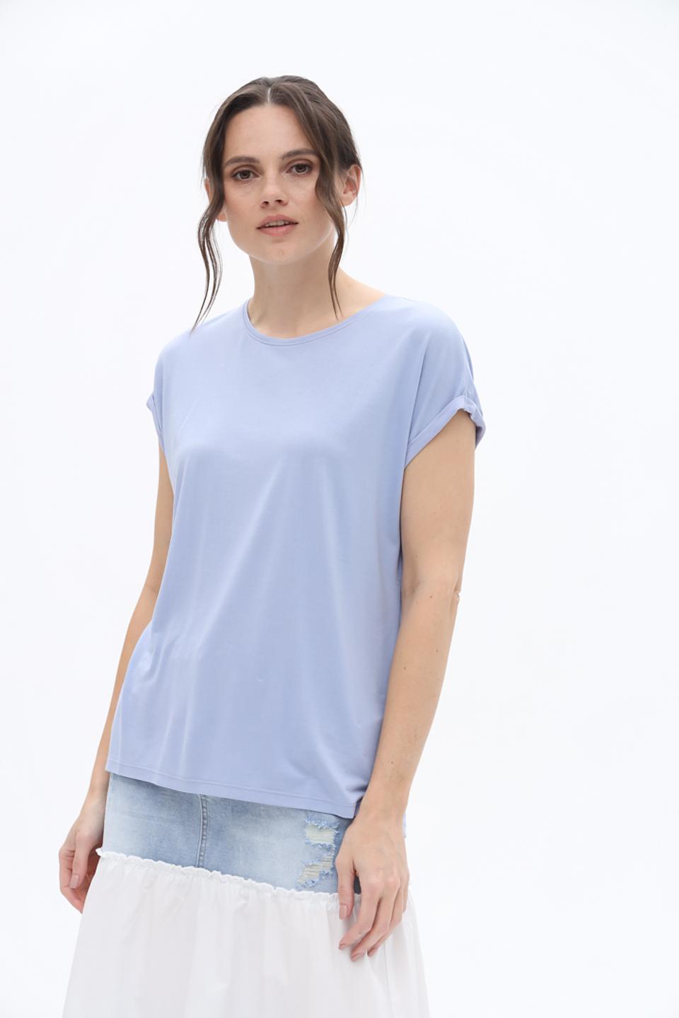 Футболка Tom Tailor denim girl голубая