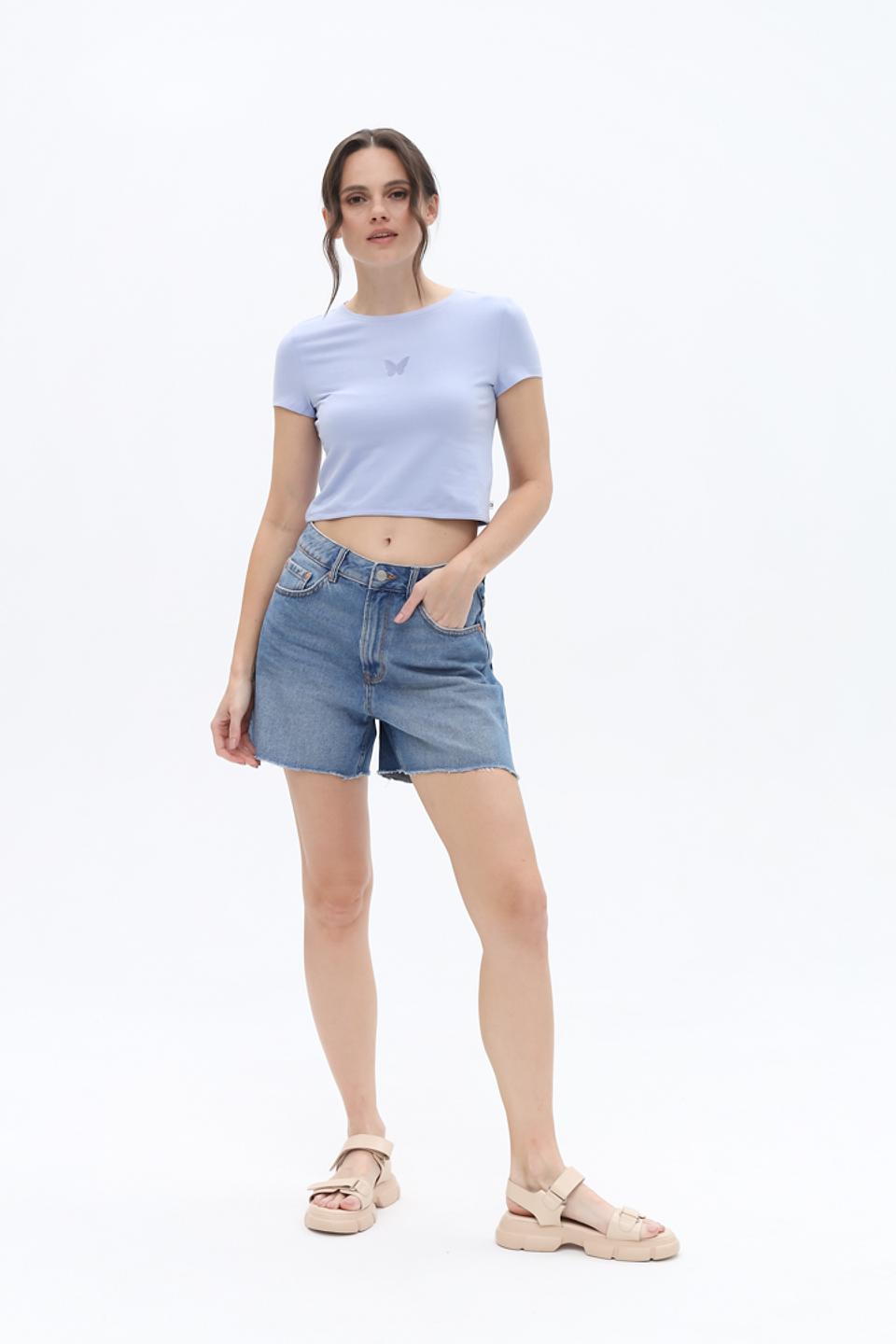 Футболка Tom Tailor denim lilac