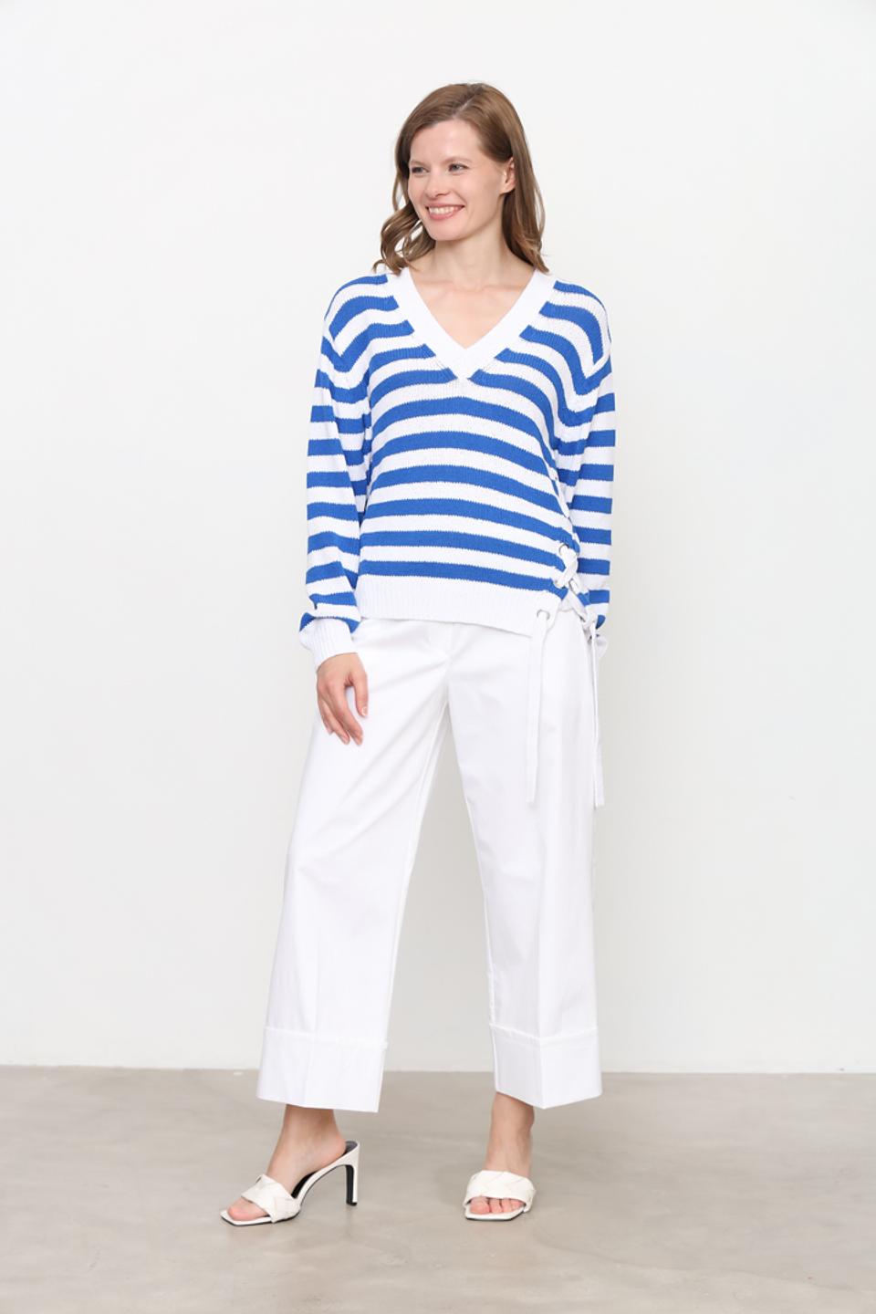 Брюки D. Exterior палаццо белые