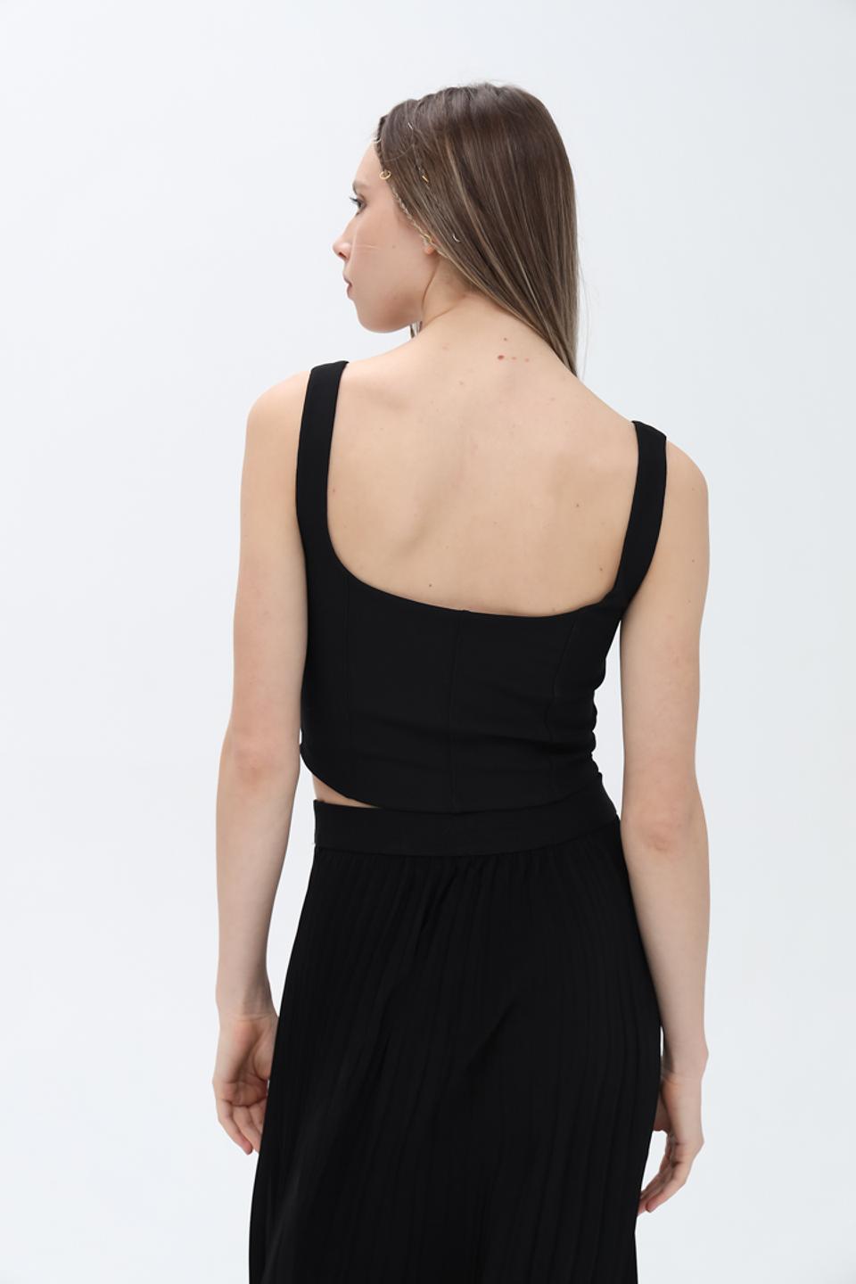 Топ Alcott женский черный