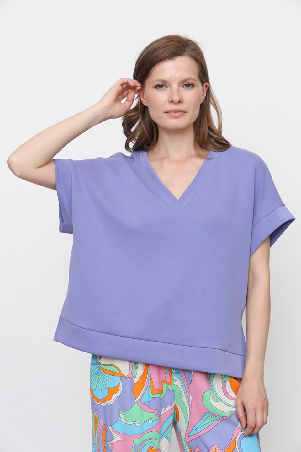 Футболка Rich and Royal лиловая