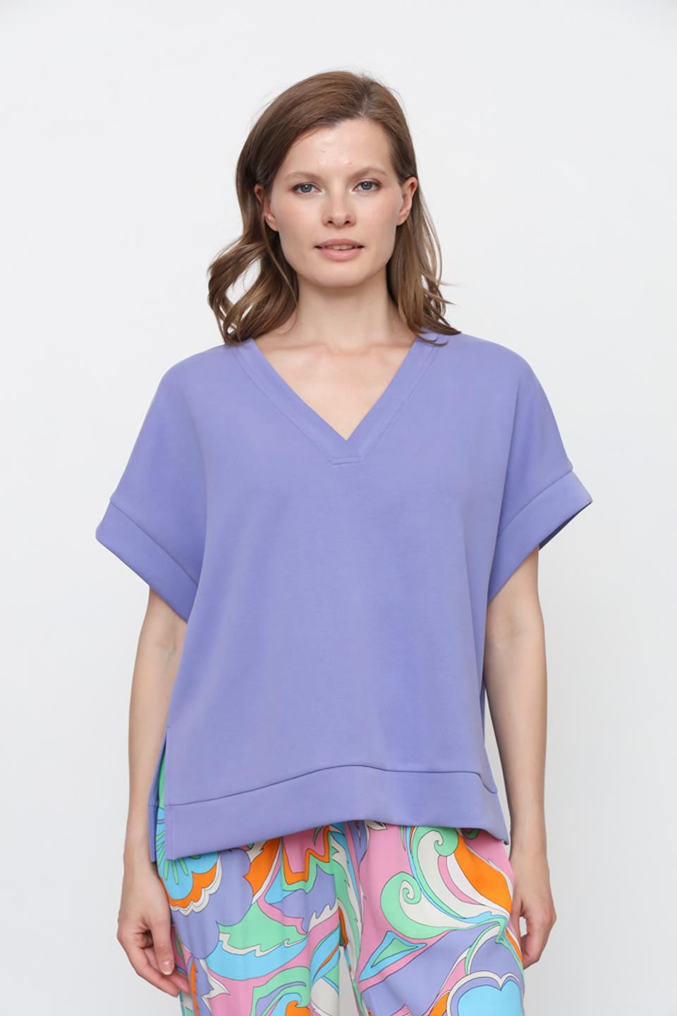 Футболка Rich and Royal лиловая