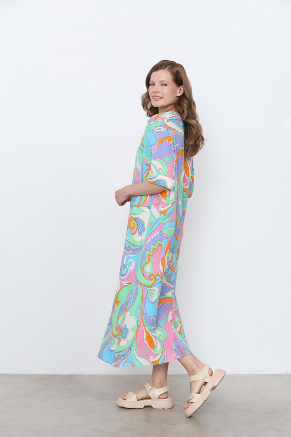 Платье Rich and Royal с принтом