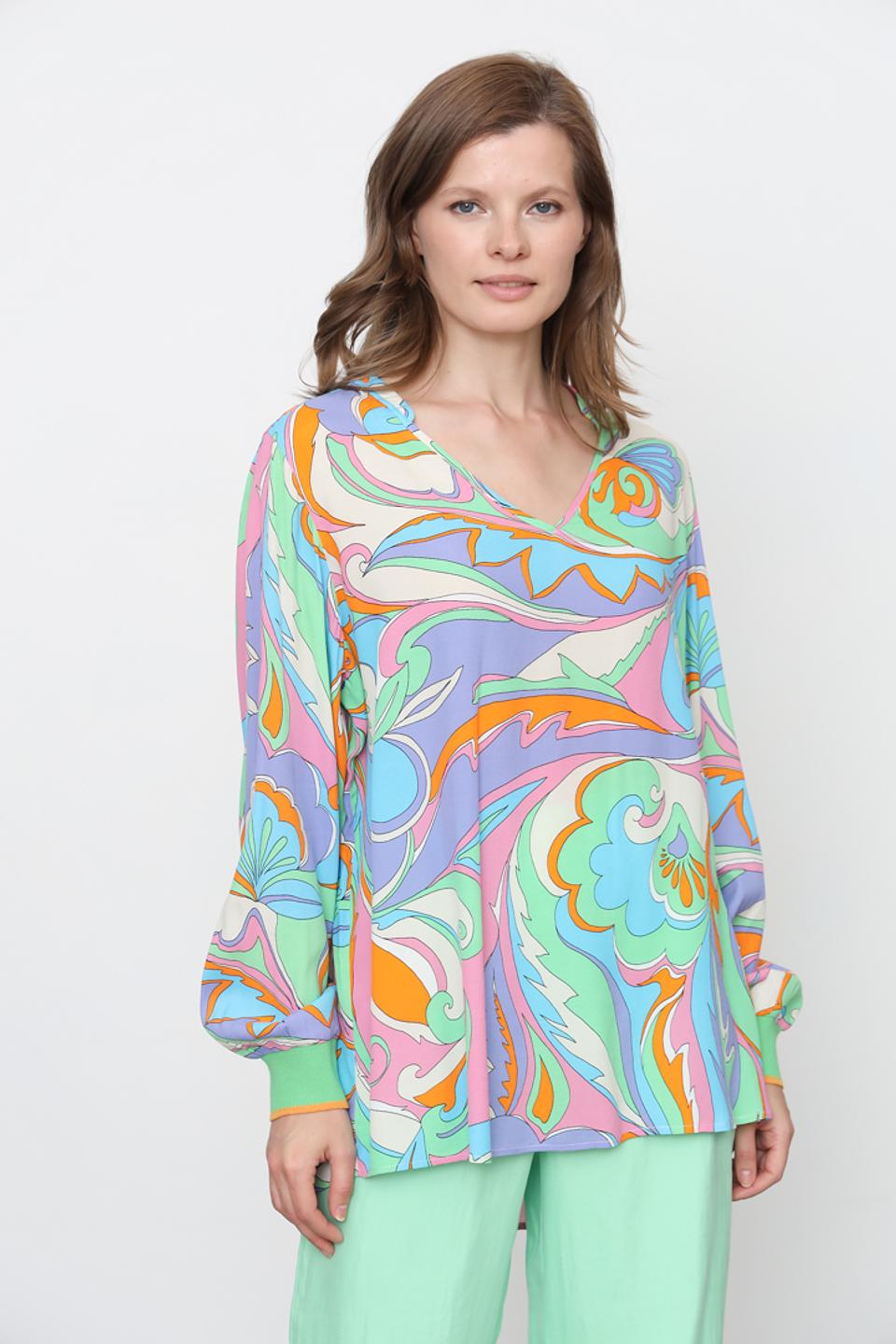 Блуза Rich and Royal с принтом