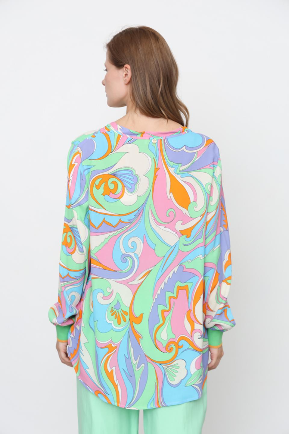 Блуза Rich and Royal с принтом