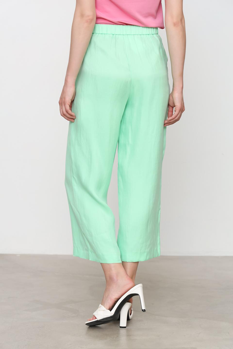 Брюки палаццо Rich and Royal мятные