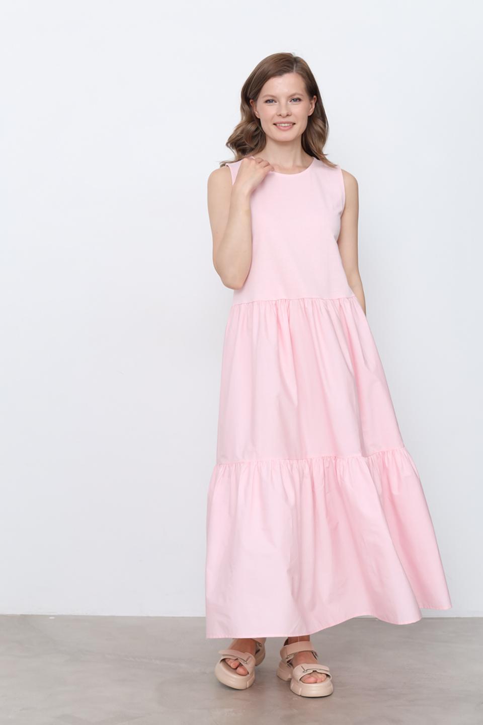 Платье Rich and Royal розовое