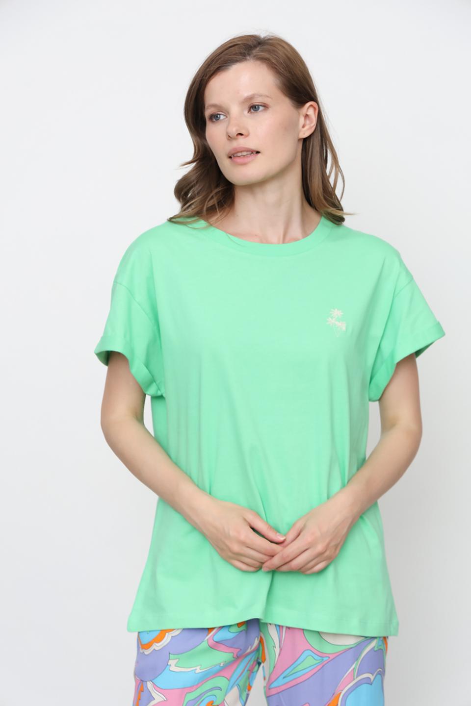 Футболка Rich and Royal мятная