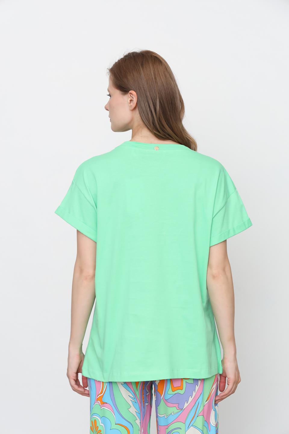 Футболка Rich and Royal мятная