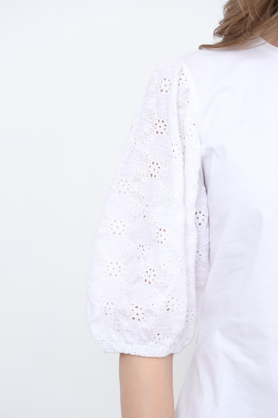 Блуза Marc Aurel с перфорацией