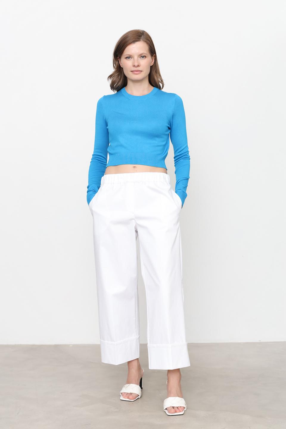 Джемпер Alcott женский бирюзовый