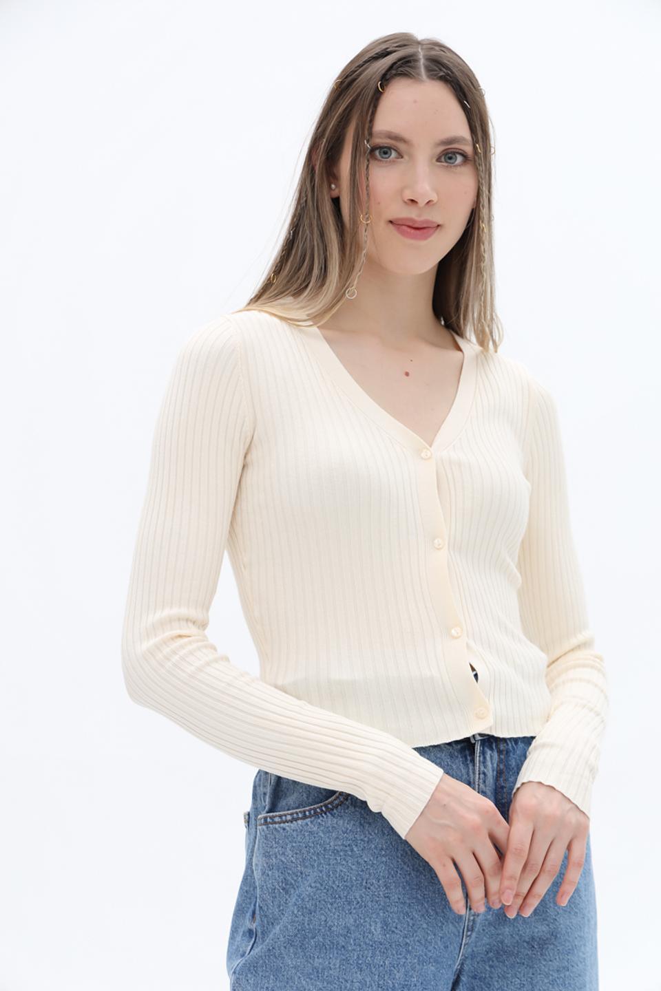 Кардиган Alcott женский кремовый