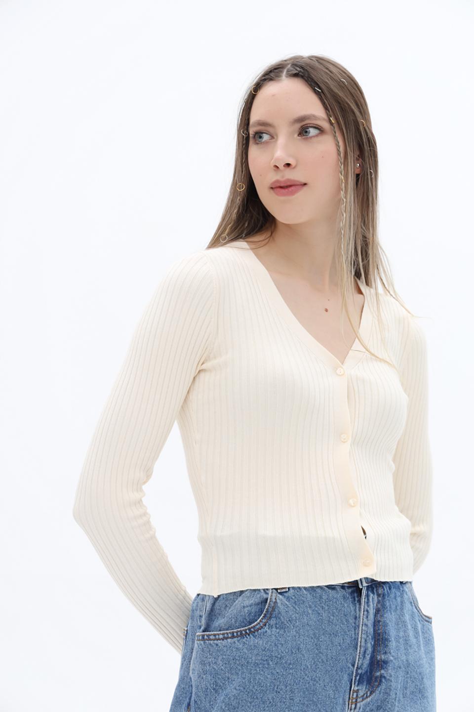 Кардиган Alcott женский кремовый