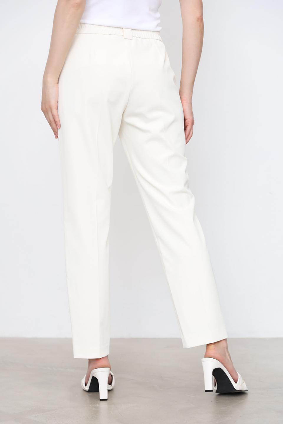 Брюки Icona жен. кремовые