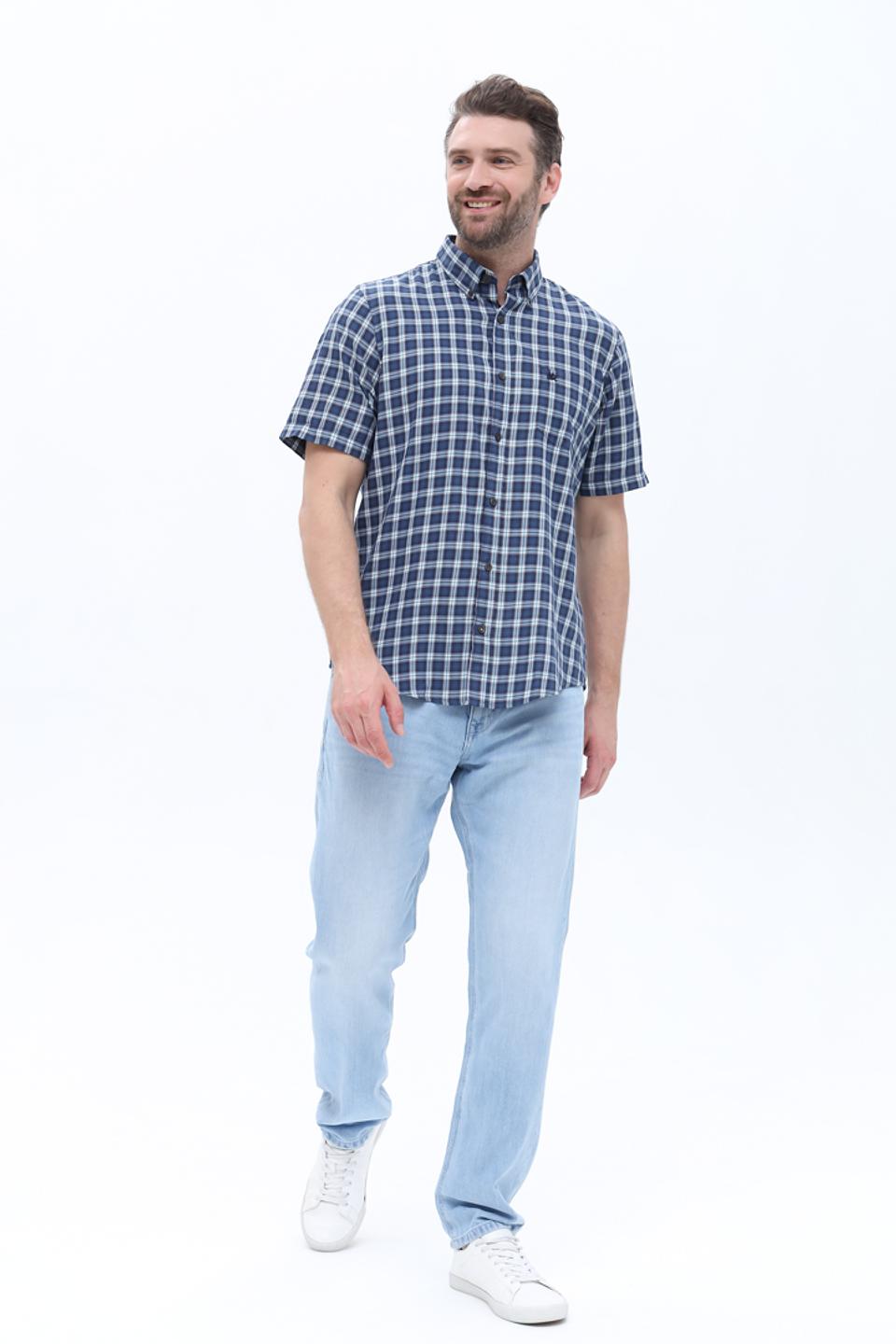 Рубашка кр Lerros в клетку