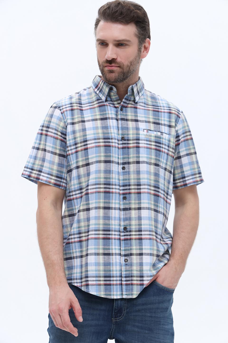 Рубашка кр Lerros в клетку