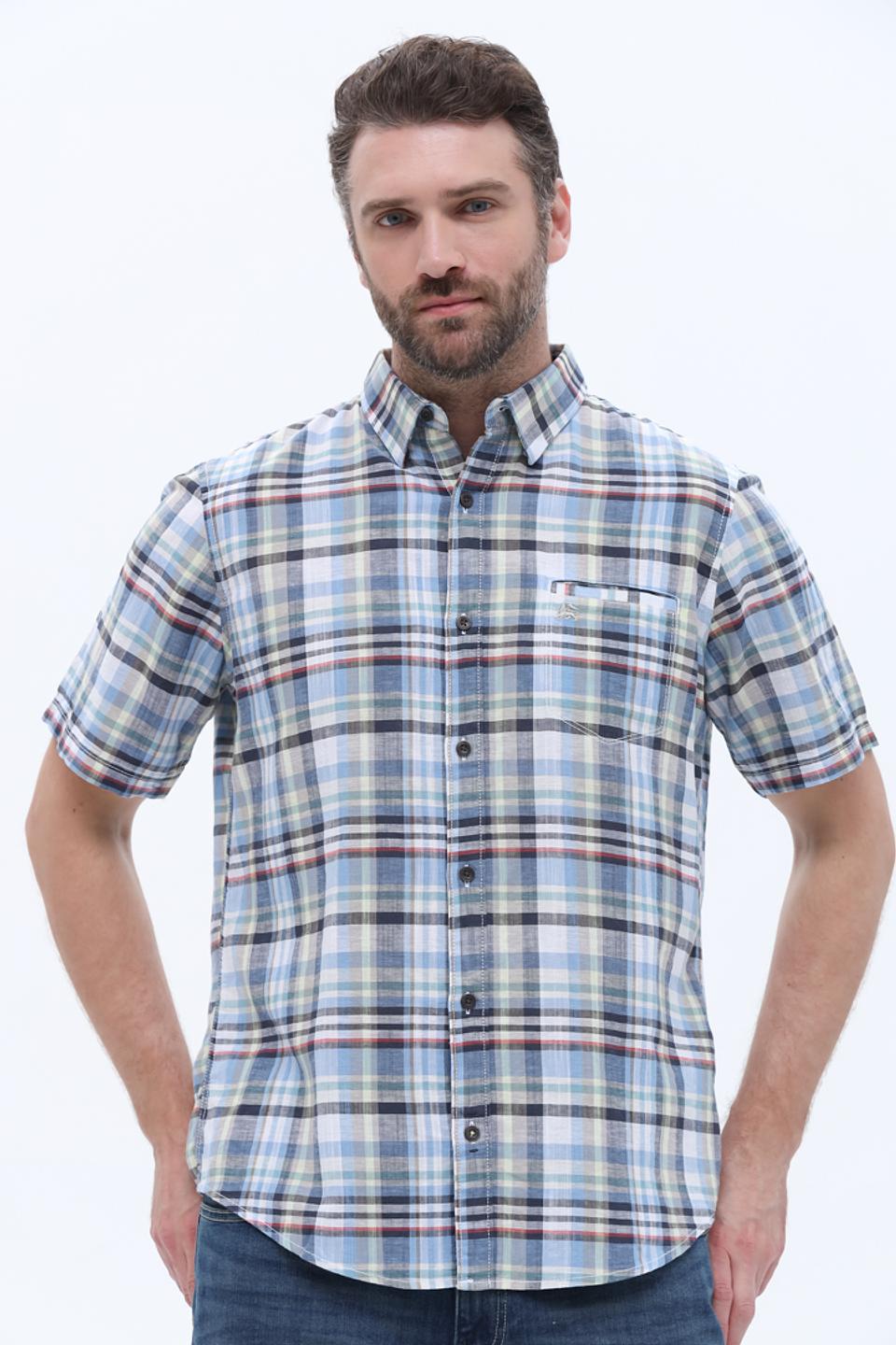 Рубашка кр Lerros в клетку