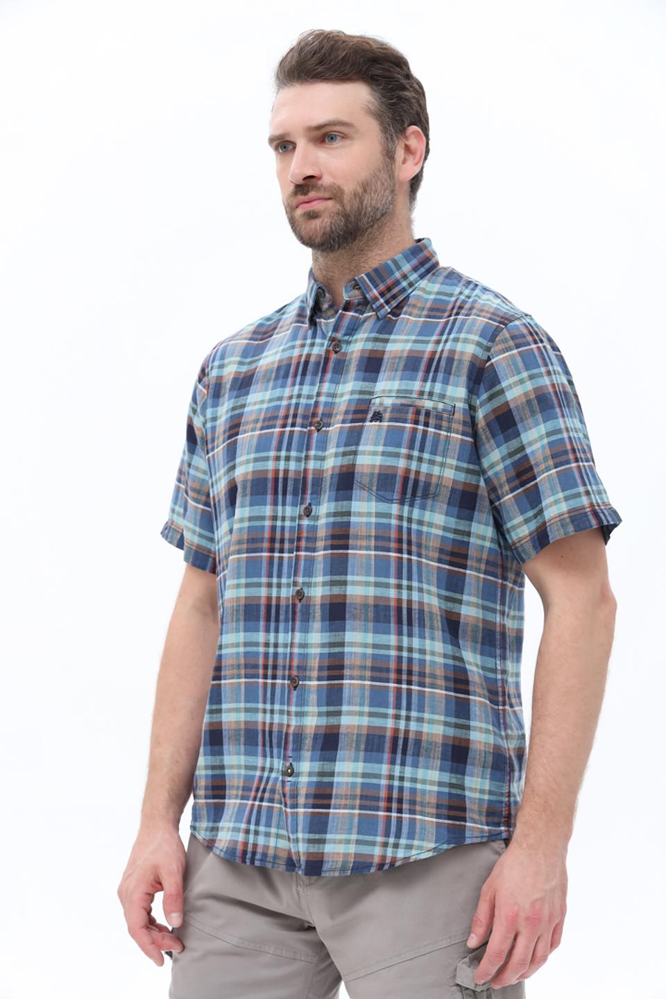 Рубашка кр Lerros в клетку