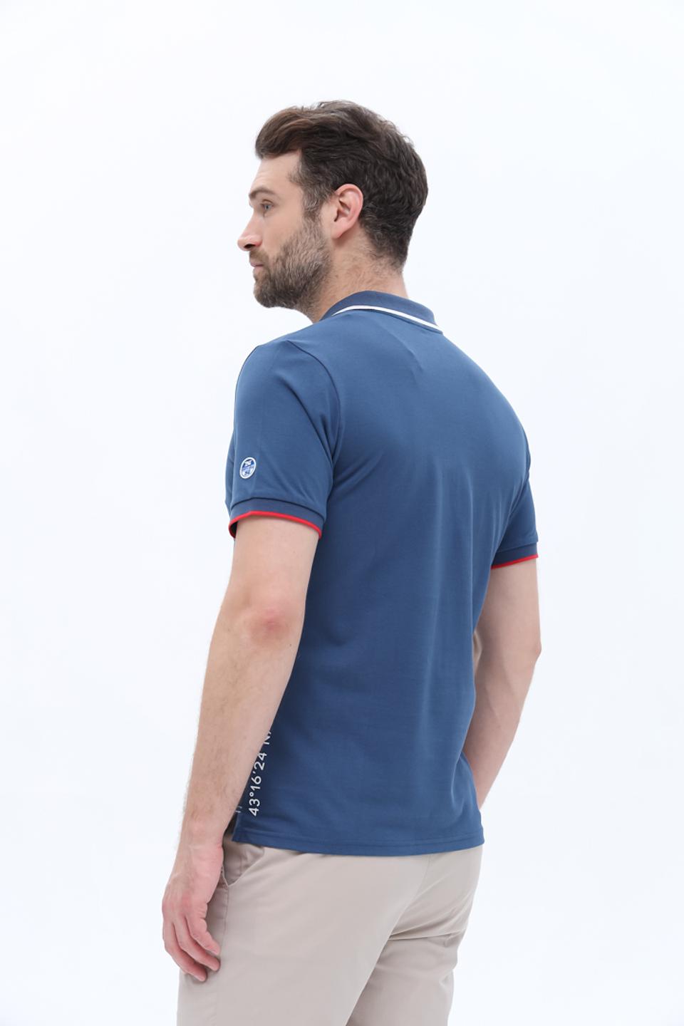 Поло North Sails с логотипом Saint-Tropez