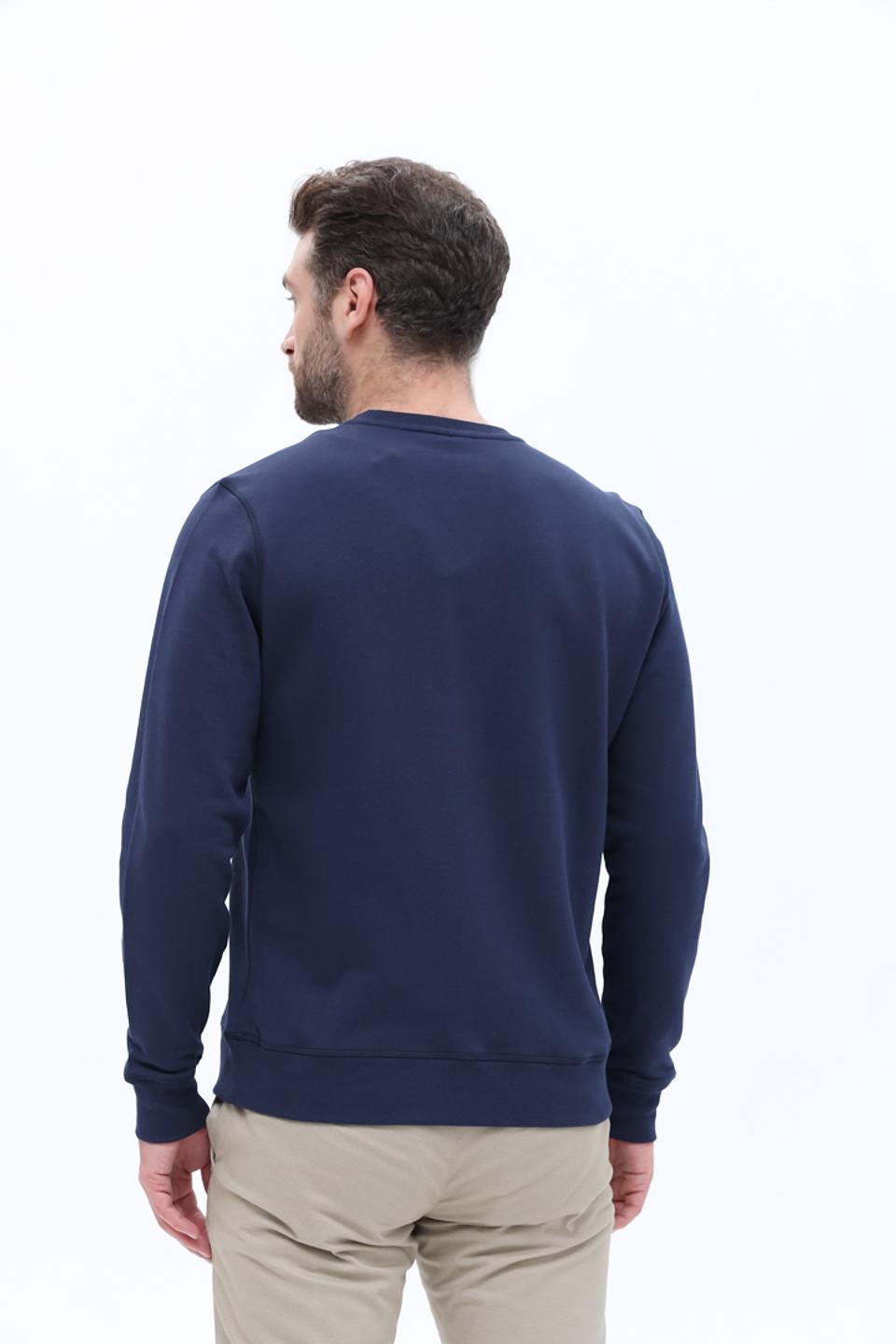 Джемпер North Sails муж. синий с логотипом