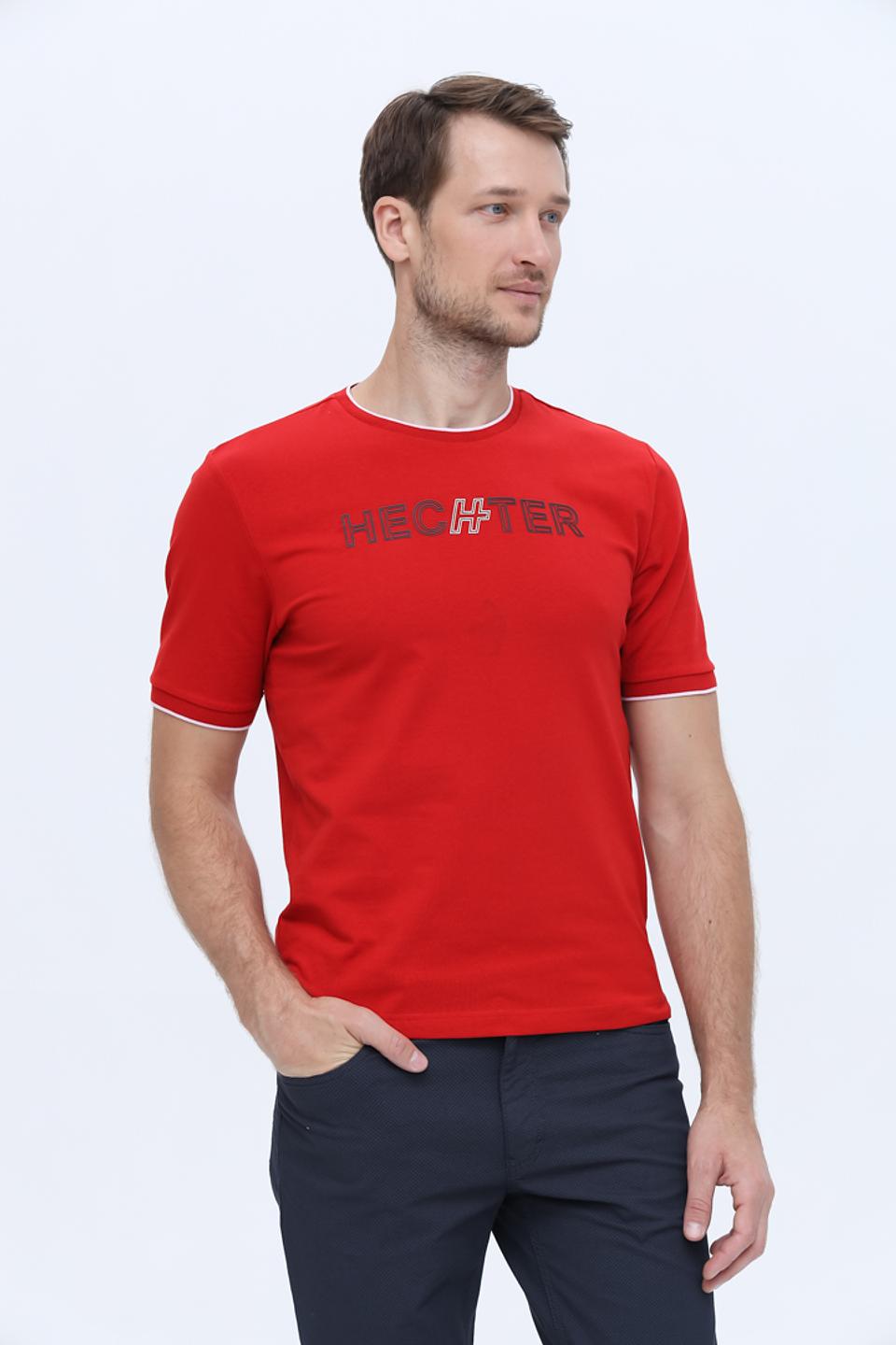 Футболка Hechter муж. красная