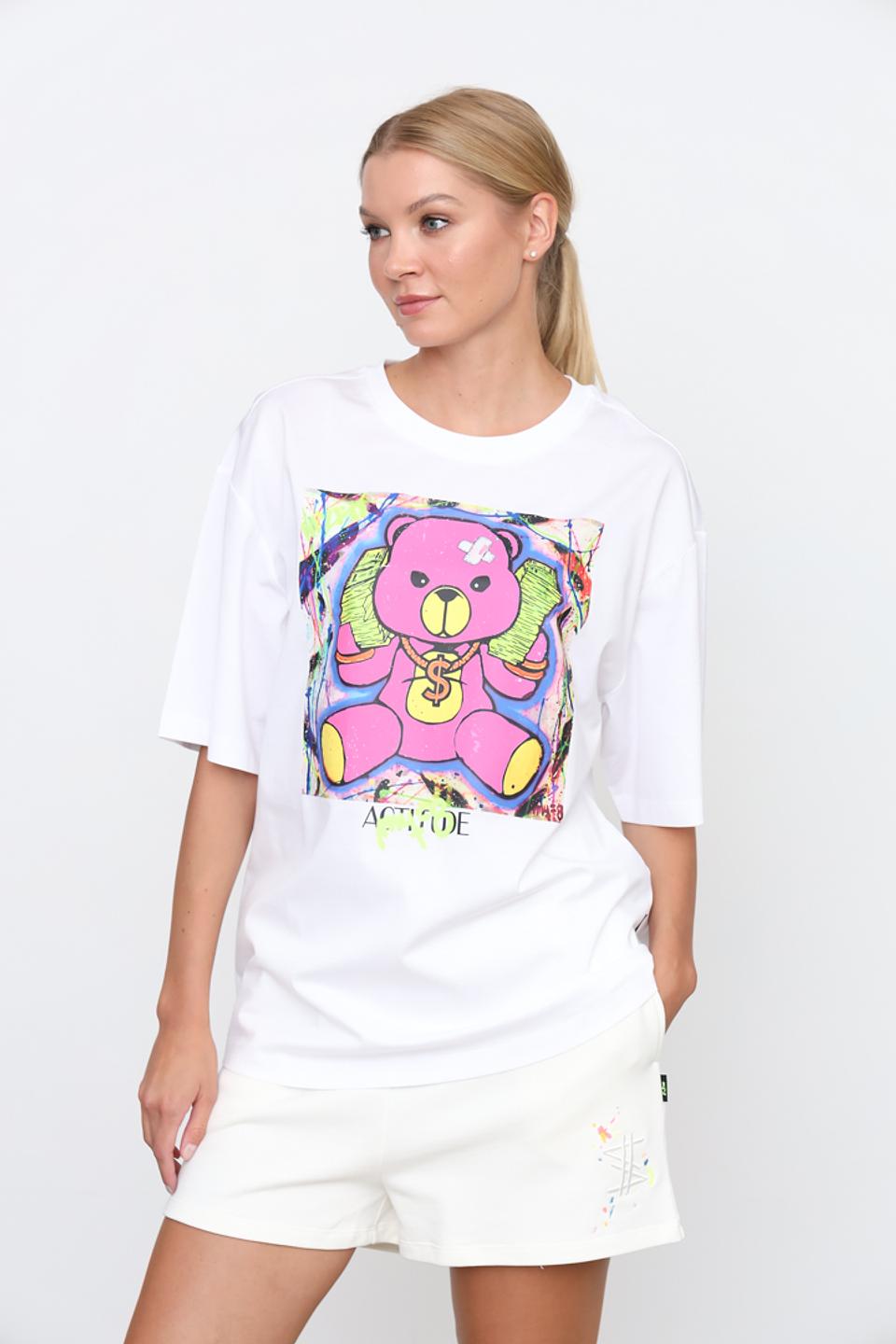 Футболка Twin Set Actitude с принтом