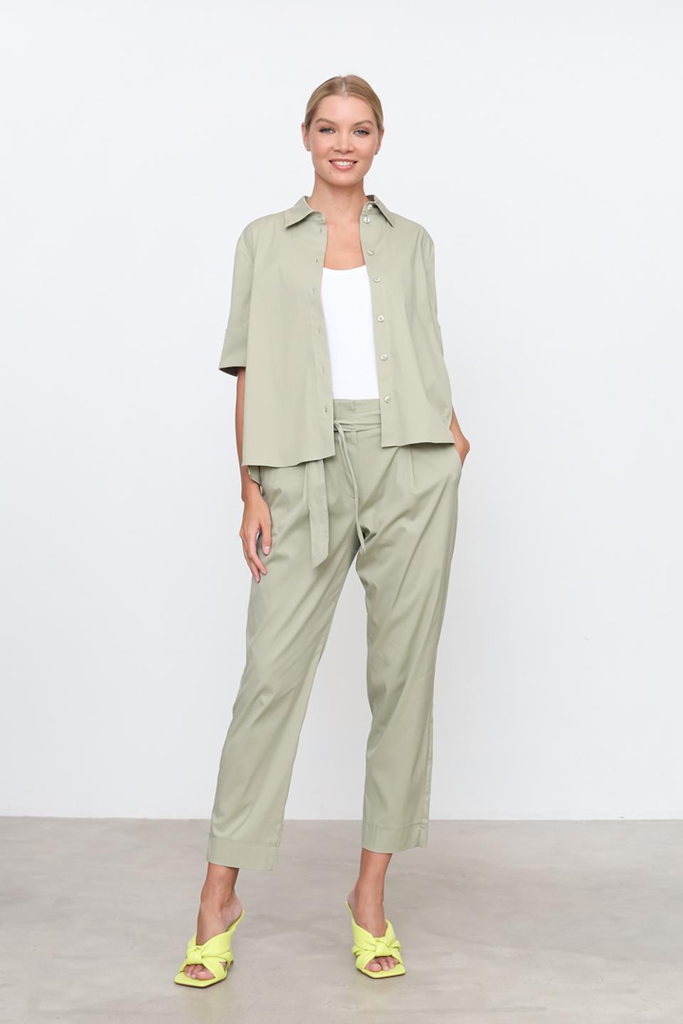 Топ Twin Set Actitude белый с брызгами