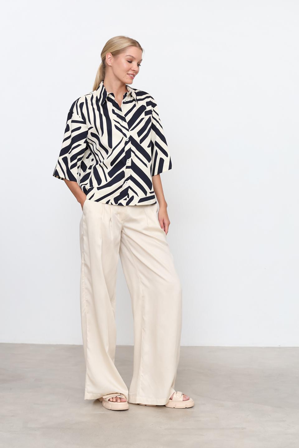 Брюки Twin Set Actitude бежевые