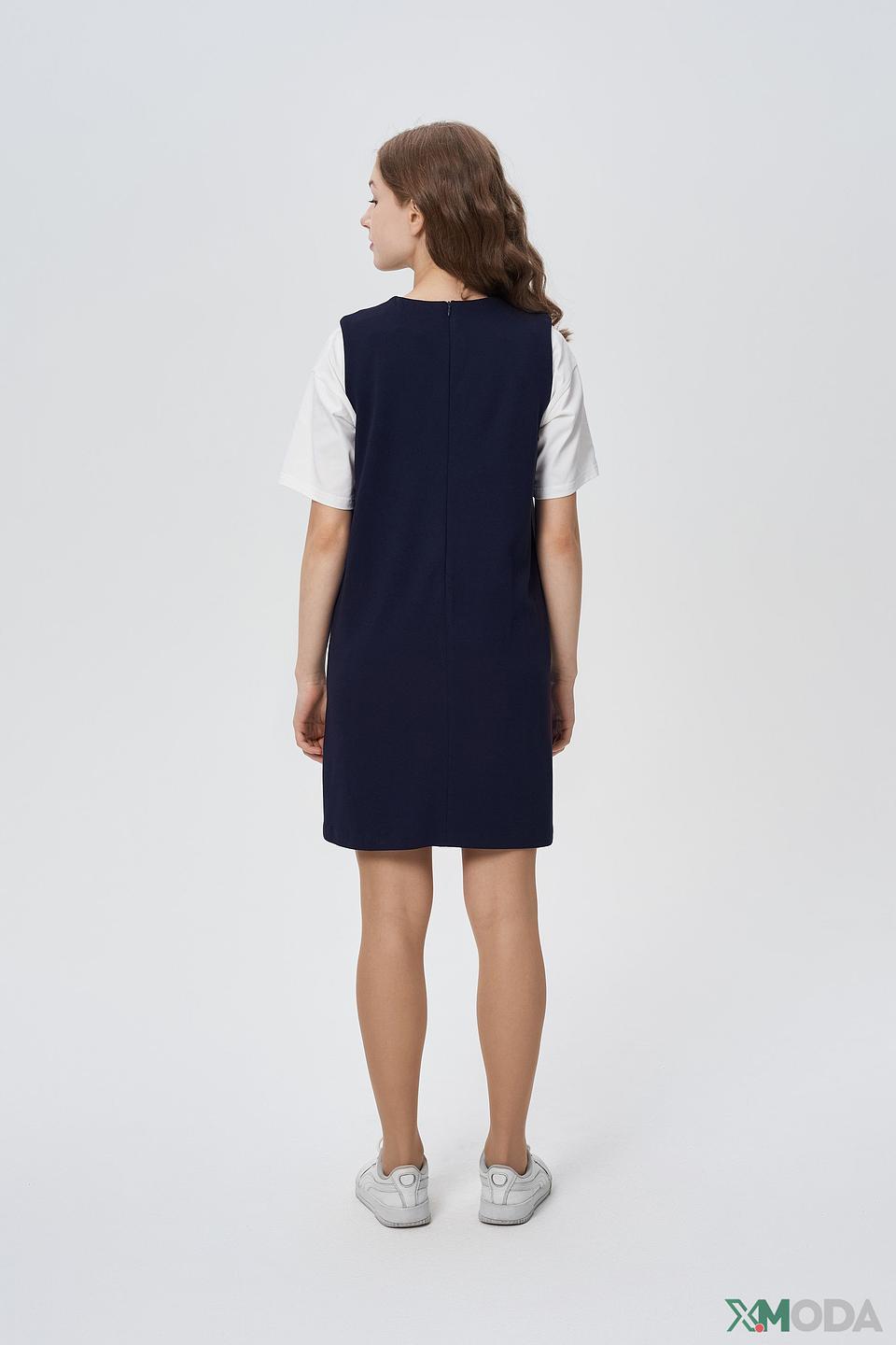 Платье-сарафан Choupette дев. синий