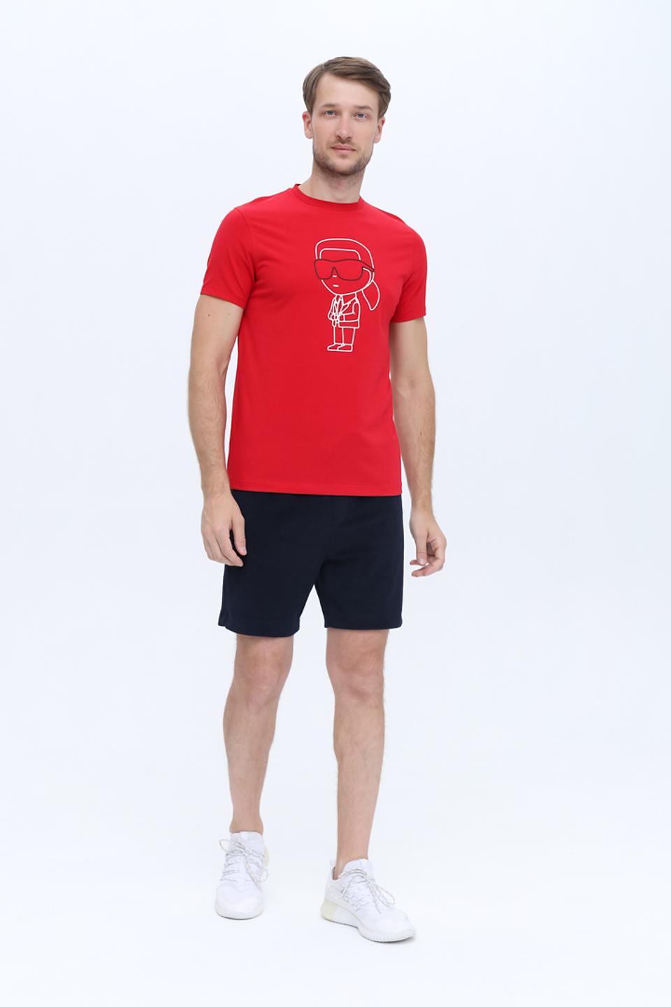 Футболка Karl Lagerfeld красный