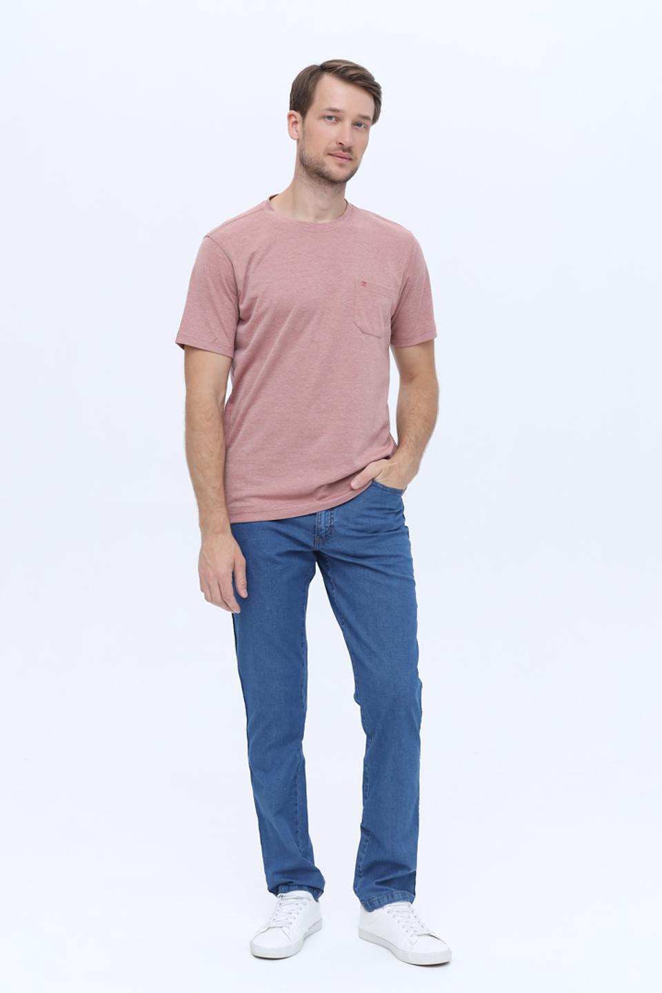 Футболка Casa Moda с карманом розовый