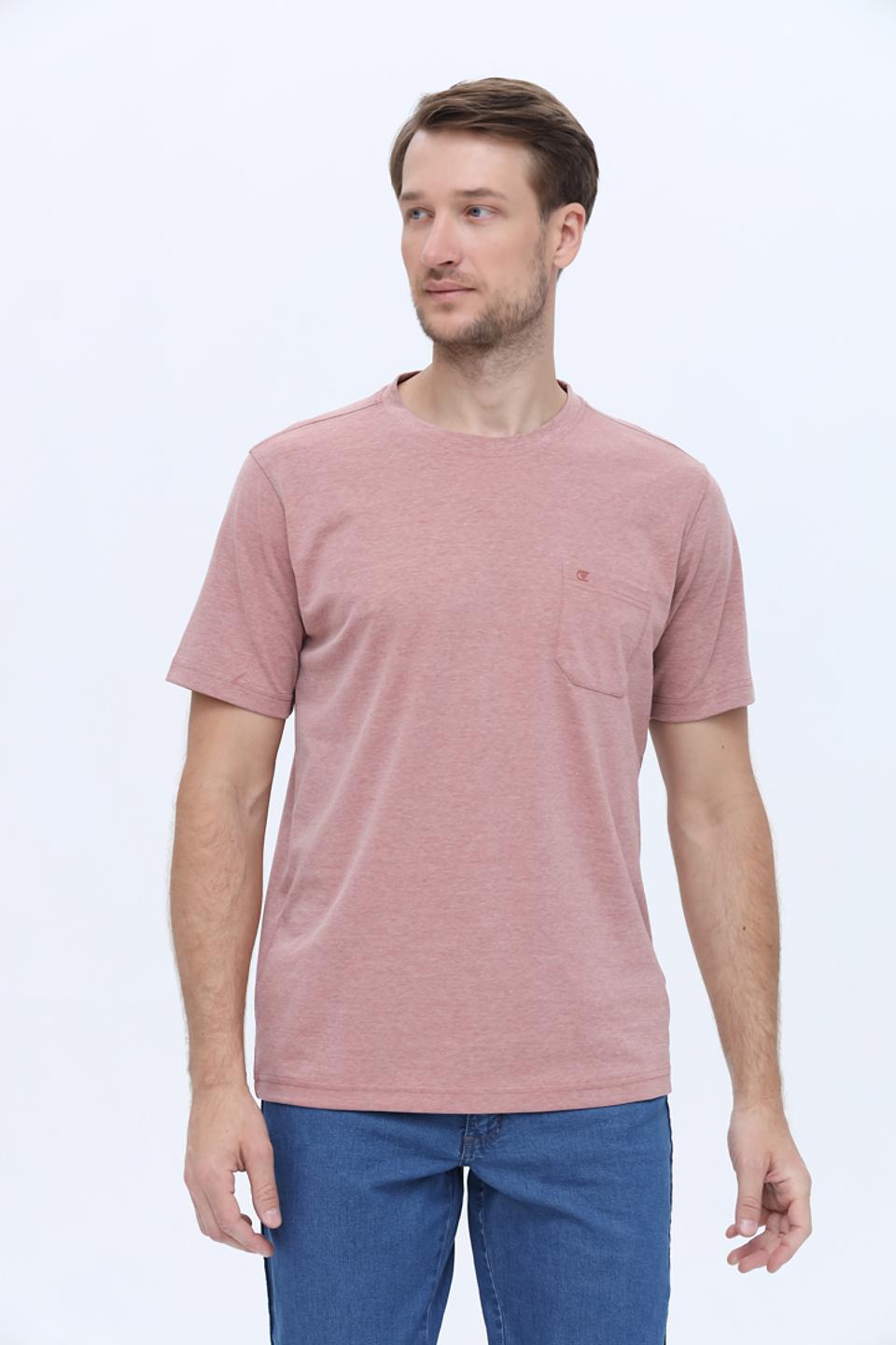 Футболка Casa Moda с карманом розовый