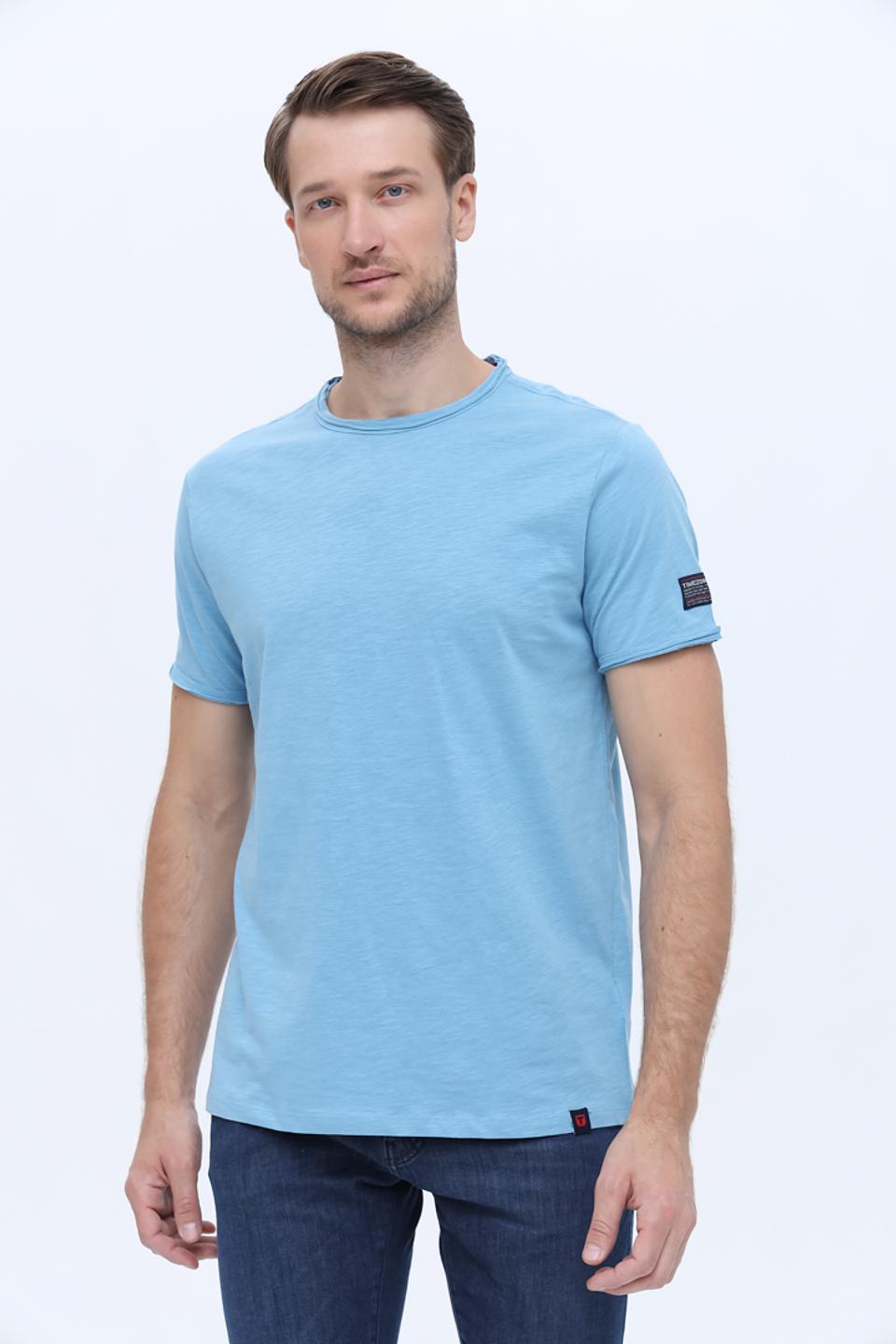 Футболка Time Zone голубая