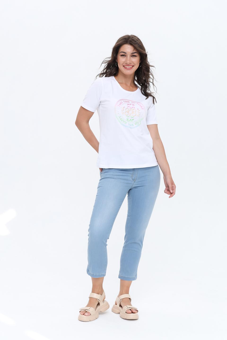 Капри Zerres светло-голубые