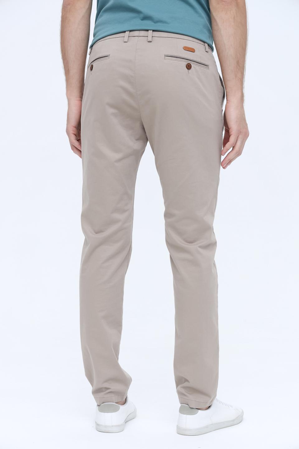 Брюки Bugatti бежевые Slim Fit