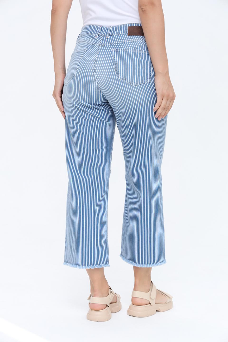 Джинсы Angels в полоску