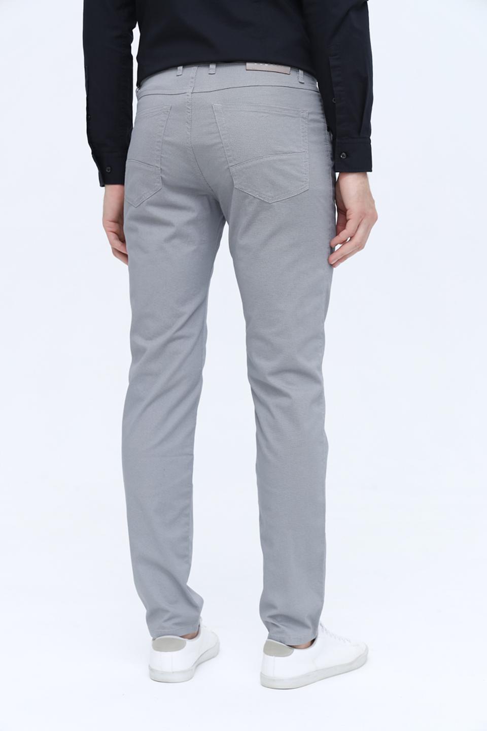Брюки Bugatti серые Slim Fit